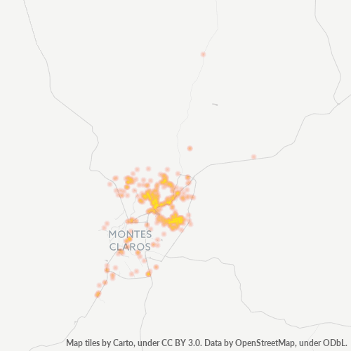 39404-000 Heatmap de Densidade da Empresa