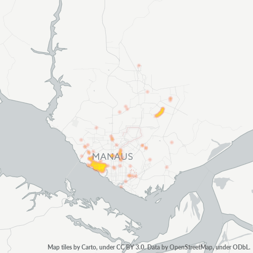69029-000 Heatmap de Densidade da Empresa