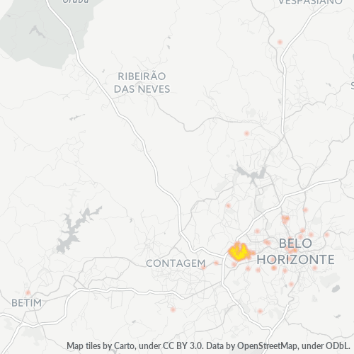 30535-000 Heatmap de Densidade da Empresa
