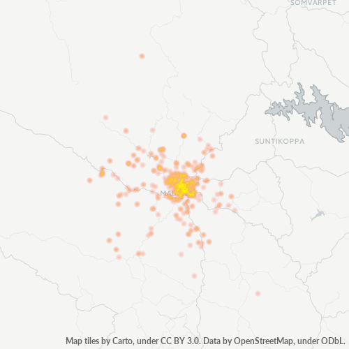 571201 Business Density Heatmap