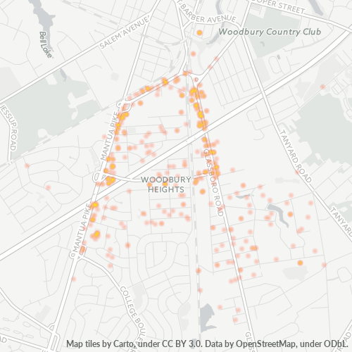 08097 Business Density Heatmap
