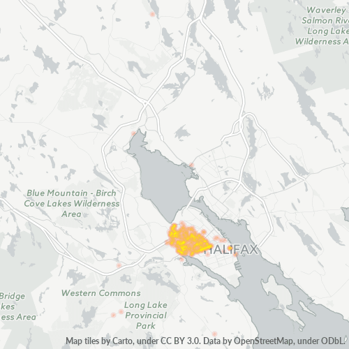 B3L Business Density Heatmap