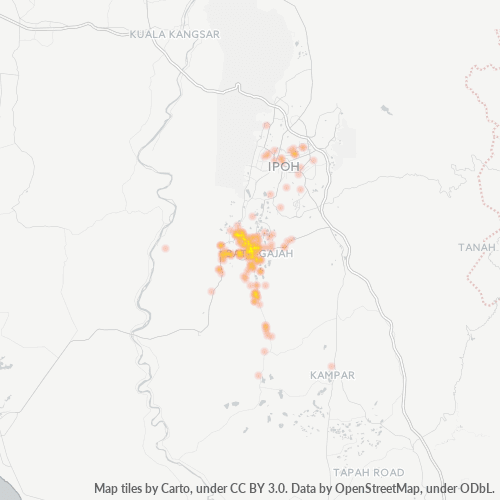 31000 Business Density Heatmap