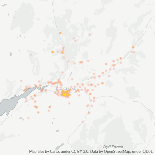 LL40 Business Density Heatmap