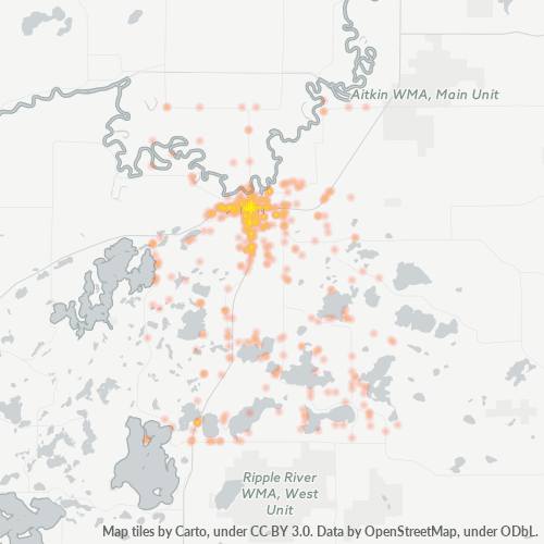 56431 Business Density Heatmap