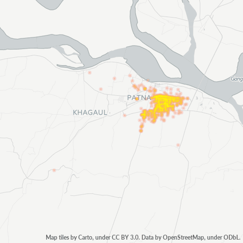 800020 Business Density Heatmap