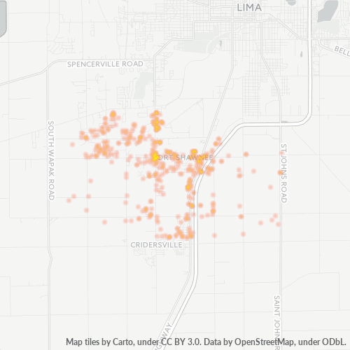 45806 Business Density Heatmap