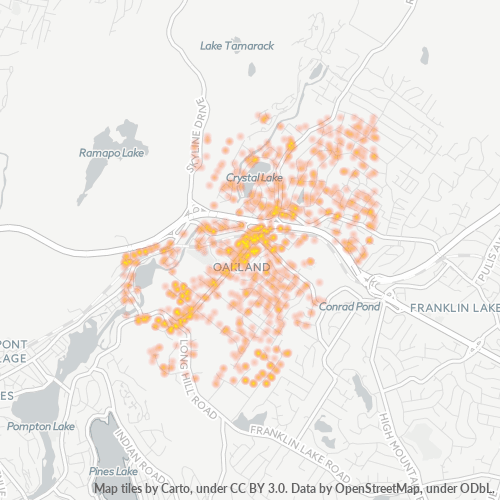 07436 Business Density Heatmap