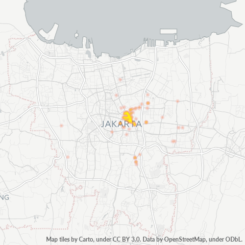 13150 Peta Panas Densitas Bisnis