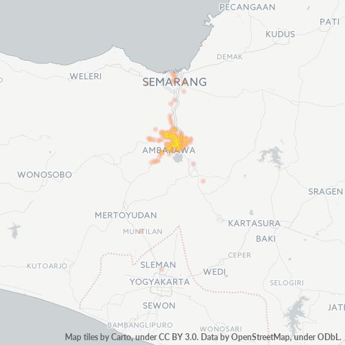 50661 Peta Panas Densitas Bisnis