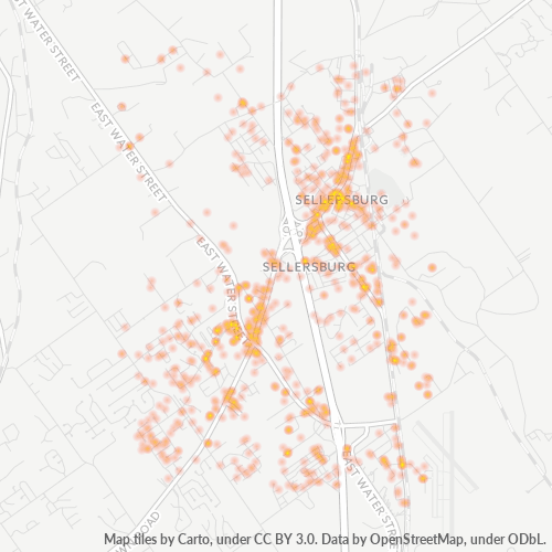 47172 Business Density Heatmap