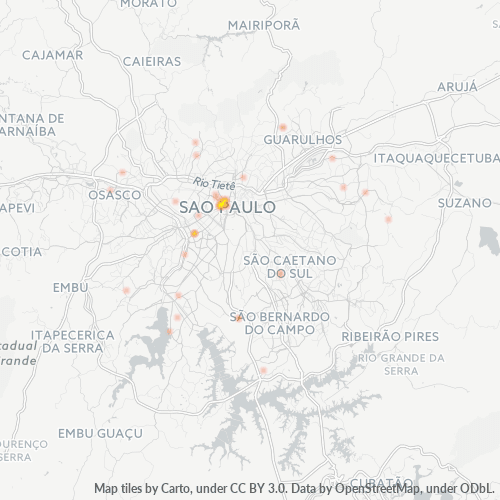 01046-000 Heatmap de Densidade da Empresa