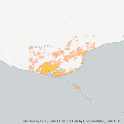 99603 Business Density Heatmap