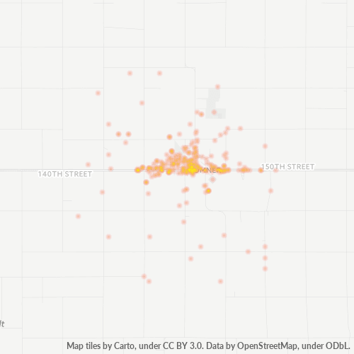50674 Business Density Heatmap