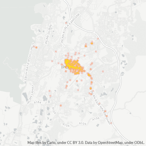 30250 Business Density Heatmap