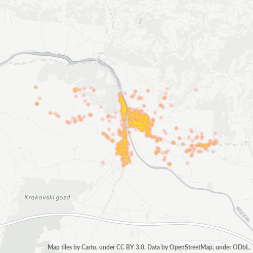 8270 Zemljevid gostote poslovanja