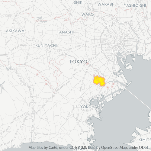 212 事業密度ヒートマップ