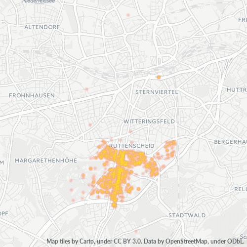 45131 Standortdichte-Heatmap