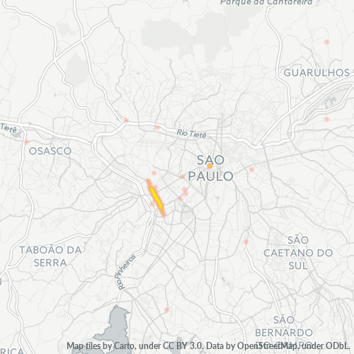 01452-000 Heatmap de Densidade da Empresa