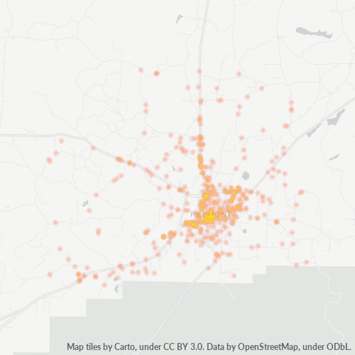 36272 Business Density Heatmap