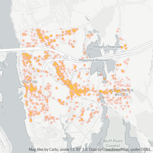 06340 Business Density Heatmap