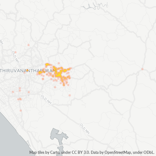 695006 Business Density Heatmap