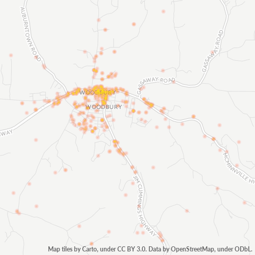 37190 Business Density Heatmap