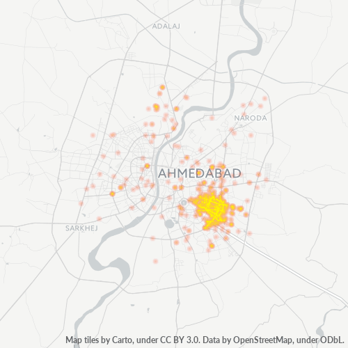 380026 Business Density Heatmap
