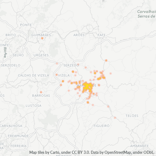 4610 Heatmap de Densidade da Empresa