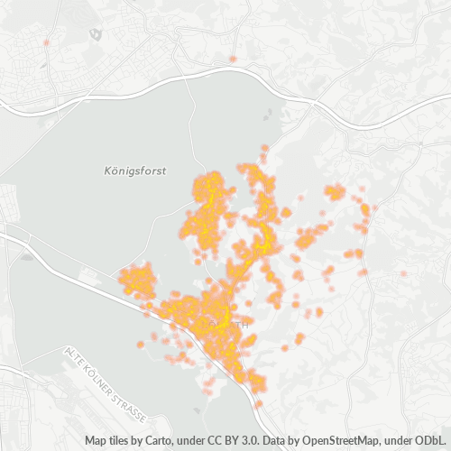 51503 Standortdichte-Heatmap