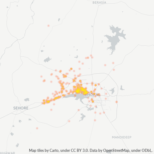 462030 Business Density Heatmap