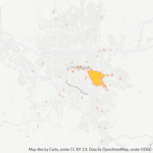 86039-000 Heatmap de Densidade da Empresa