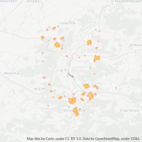 07751 Standortdichte-Heatmap