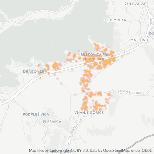 1351 Zemljevid gostote poslovanja