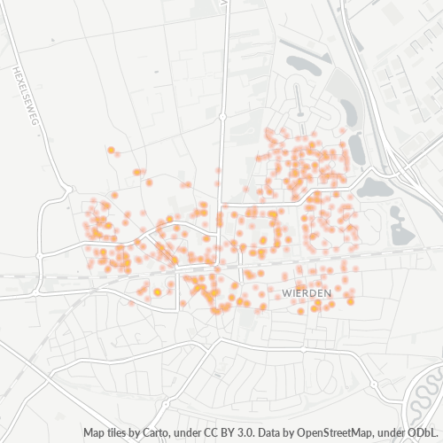 7641 Heatmap Bedrijfsdichtheid