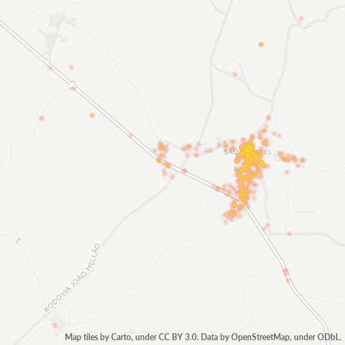 18650-000 Heatmap de Densidade da Empresa
