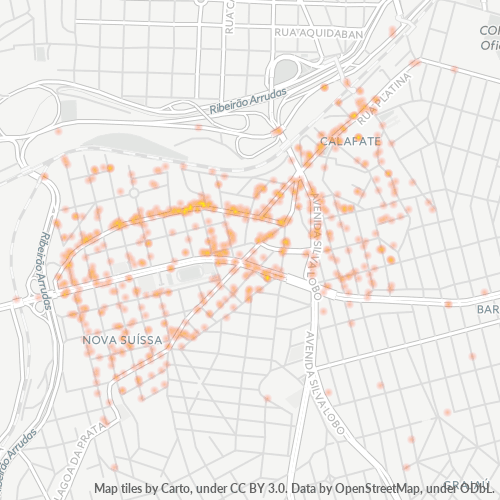 30480-000 Heatmap de Densidade da Empresa
