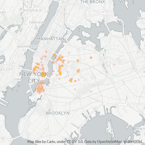 11120 Business Density Heatmap