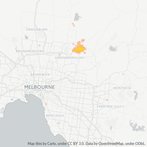 3089 Business Density Heatmap