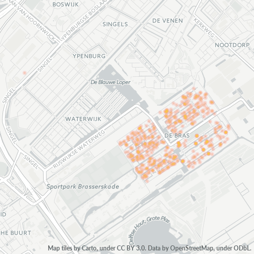 2498 Heatmap Bedrijfsdichtheid