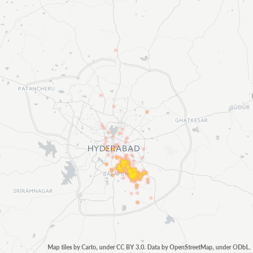 500058 Business Density Heatmap