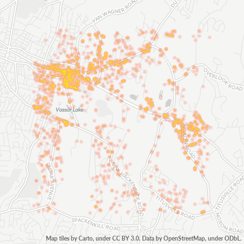 12603 Business Density Heatmap