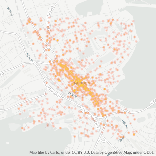 58706 Standortdichte-Heatmap