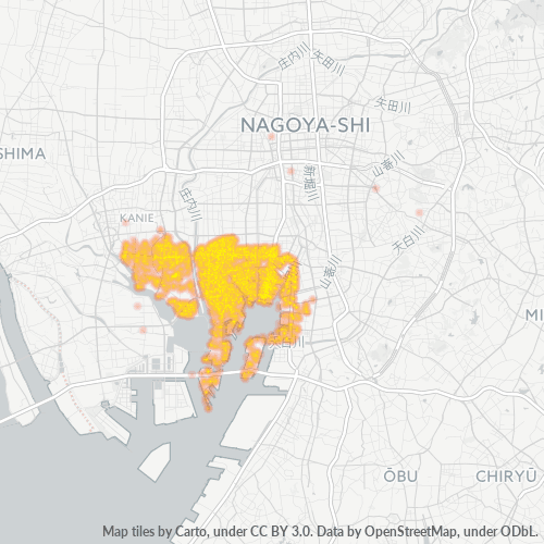 455 事業密度ヒートマップ