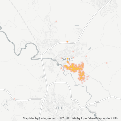 13323-000 Heatmap de Densidade da Empresa