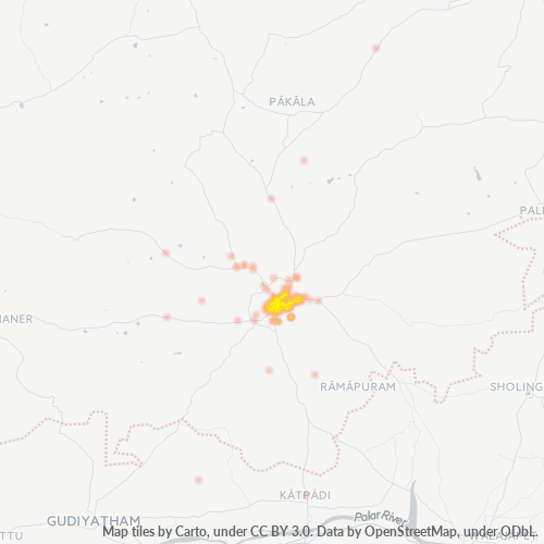 517001 Business Density Heatmap