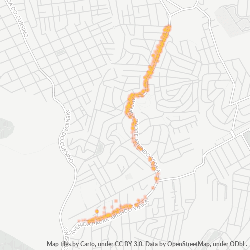 04166-000 Heatmap de Densidade da Empresa