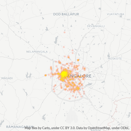 560079 Business Density Heatmap