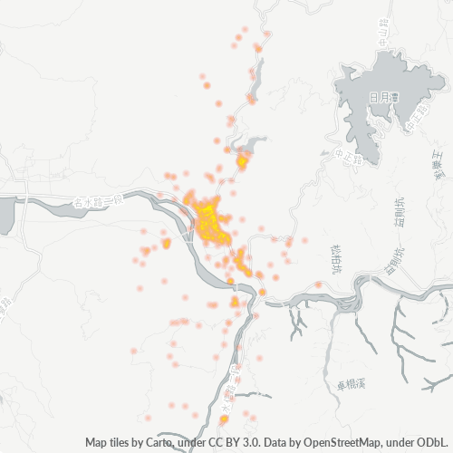 553 商業密度熱圖