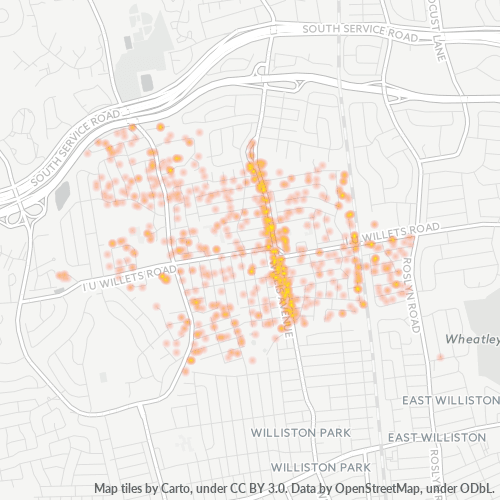 11507 Business Density Heatmap